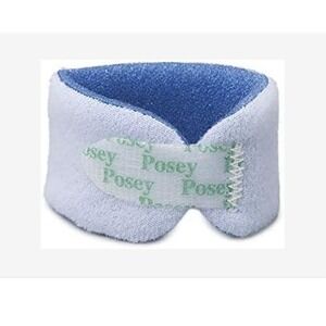 Posey Foam Trach Tie Holders REF 8199 Box of 12 Adjustable White New Open Box
